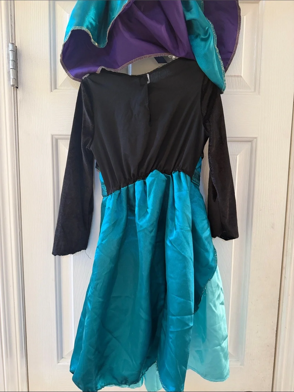 Disney Anna Princess Dress with Purple Cape